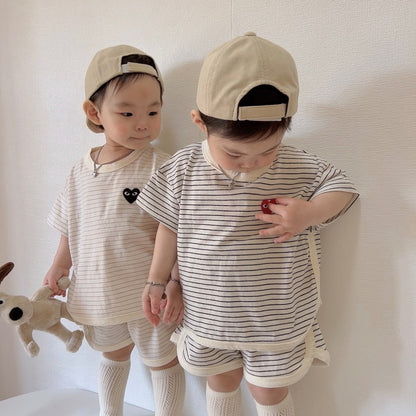 [PRE-ORDER] Simple Heart Top Bottom Set