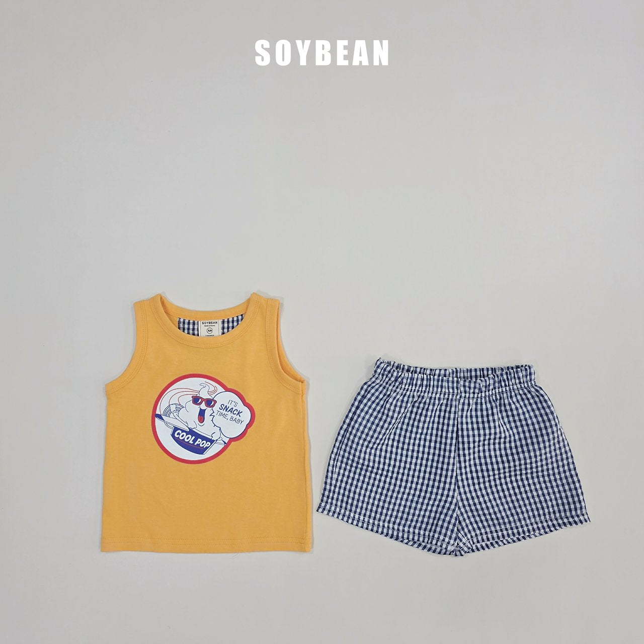 [PRE-ORDER] Cool Pop Check Top Bottom Set