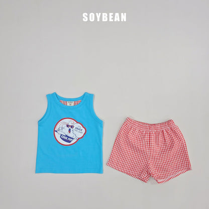 [PRE-ORDER] Cool Pop Check Top Bottom Set