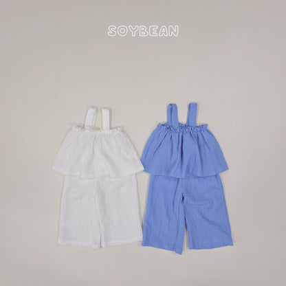 [PRE-ORDER] Frill Top Wide Bottom Set