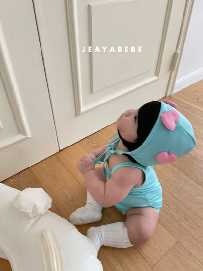 [PRE-ORDER] My Mimi Swim Suit + Bonnet Set