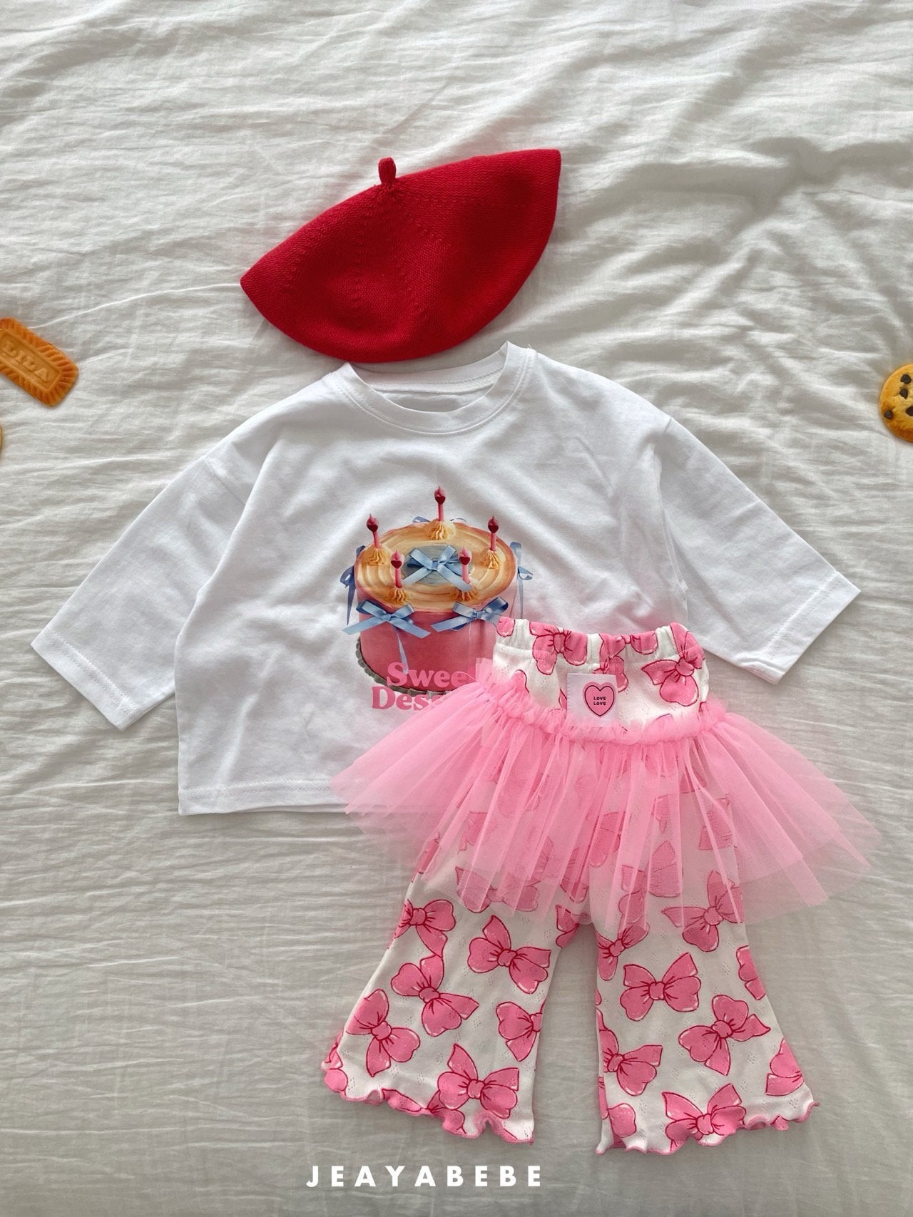 [PRE-ORDER] Eyelet Boot-Cut Pants