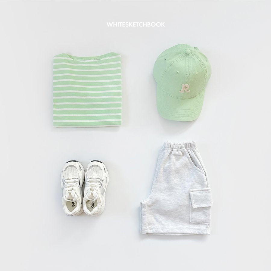 Saint T-Shirts [Ivory-Red/5/S(2-3yr)]