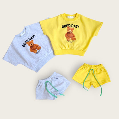 [PRE-ORDER] Good Day Bear Top Bottom Set