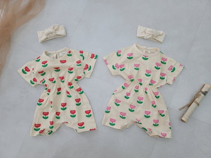 [PRE-ORDER] Tulip Body Suit + Hair Band Set