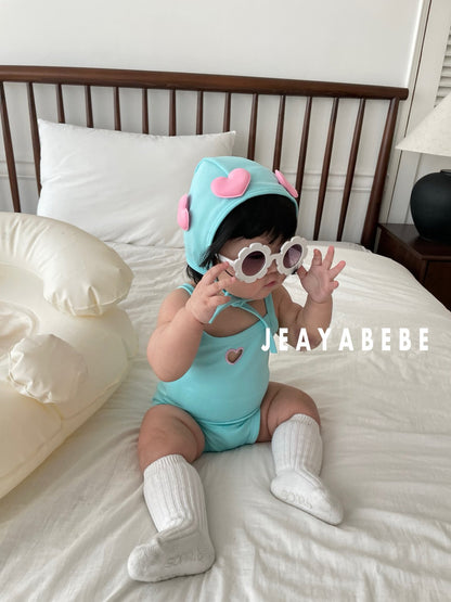 [PRE-ORDER] My Mimi Swim Suit + Bonnet Set