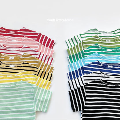 Saint T-Shirts [Ivory-Red/5/S(2-3yr)]
