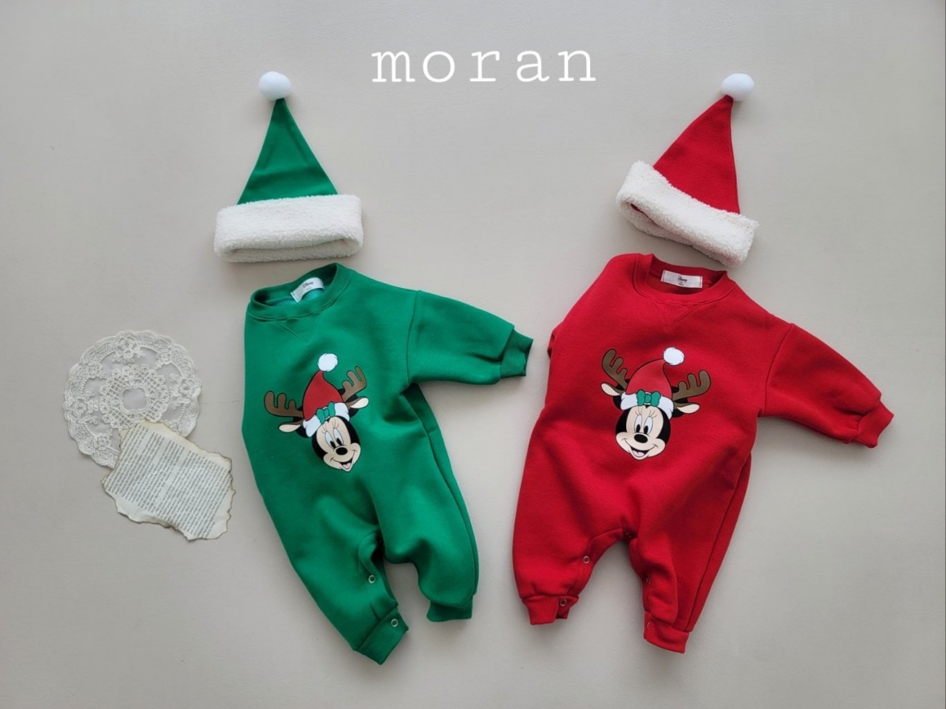 [PRE-ORDER] Rudolf Body Suit + Santa Hat Set