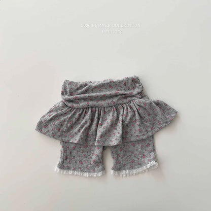 [PRE-ORDER] Shirring Skirts Leggings