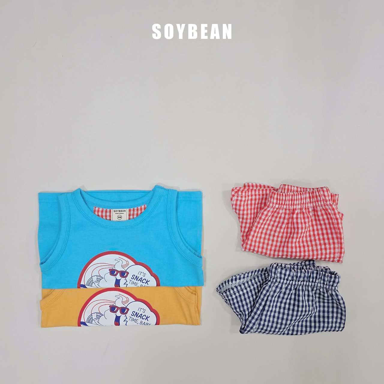 [PRE-ORDER] Cool Pop Check Top Bottom Set