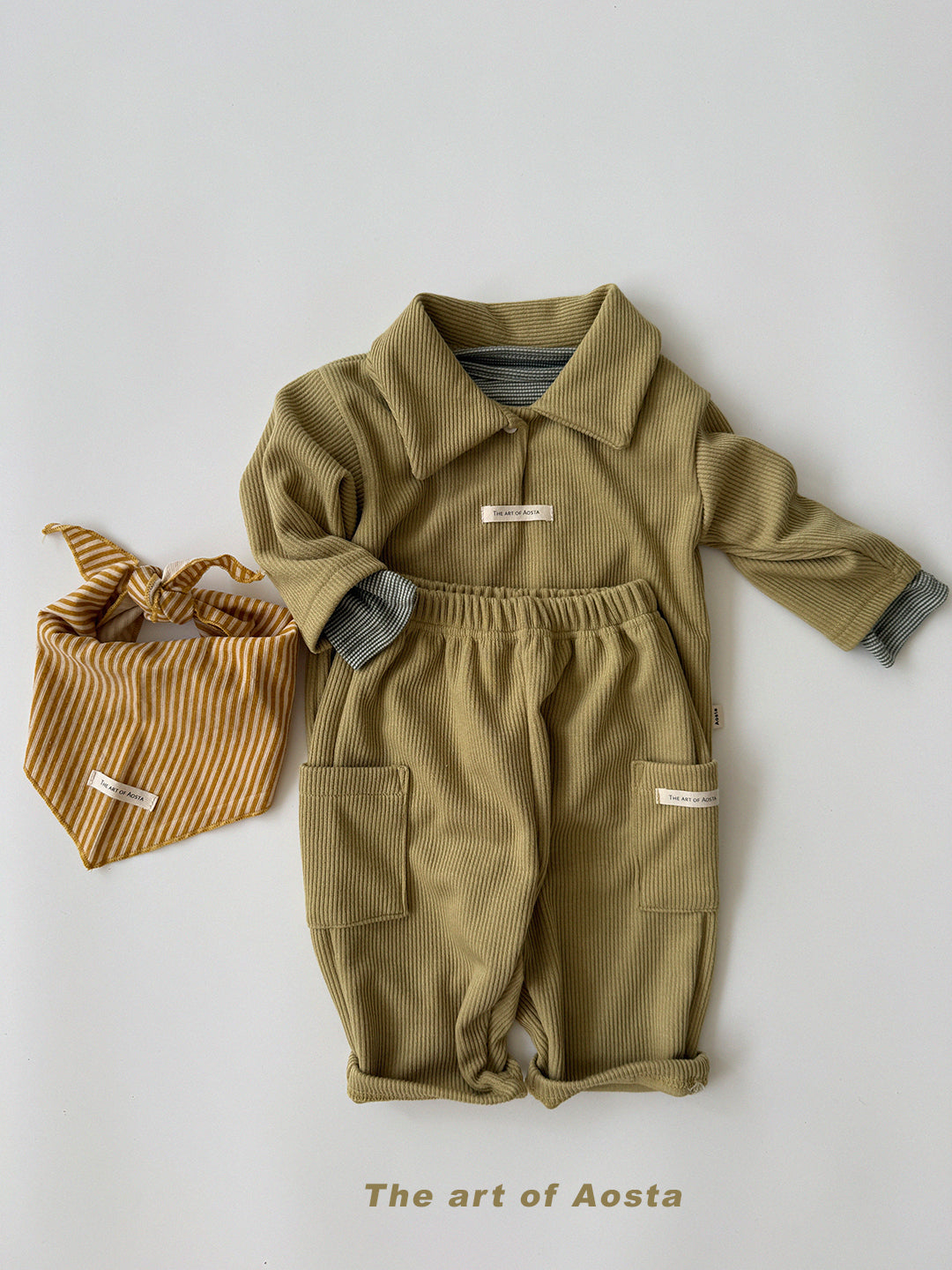 Mulmul Collar T-Shirts [Black/M(1-2yr)]