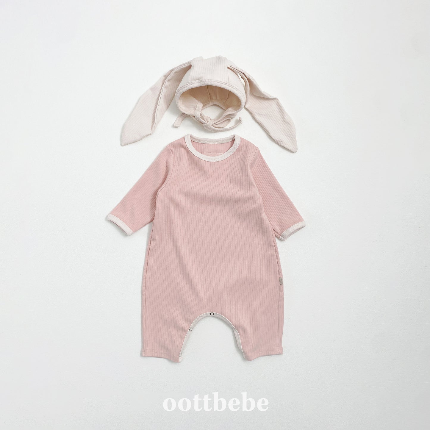 [PRE-ORDER] Butter Cream Body Suit + Bonnet Set