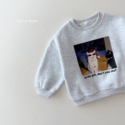 [PRE-ORDER] Santa Cat Sweatshirts (Mom Couple)