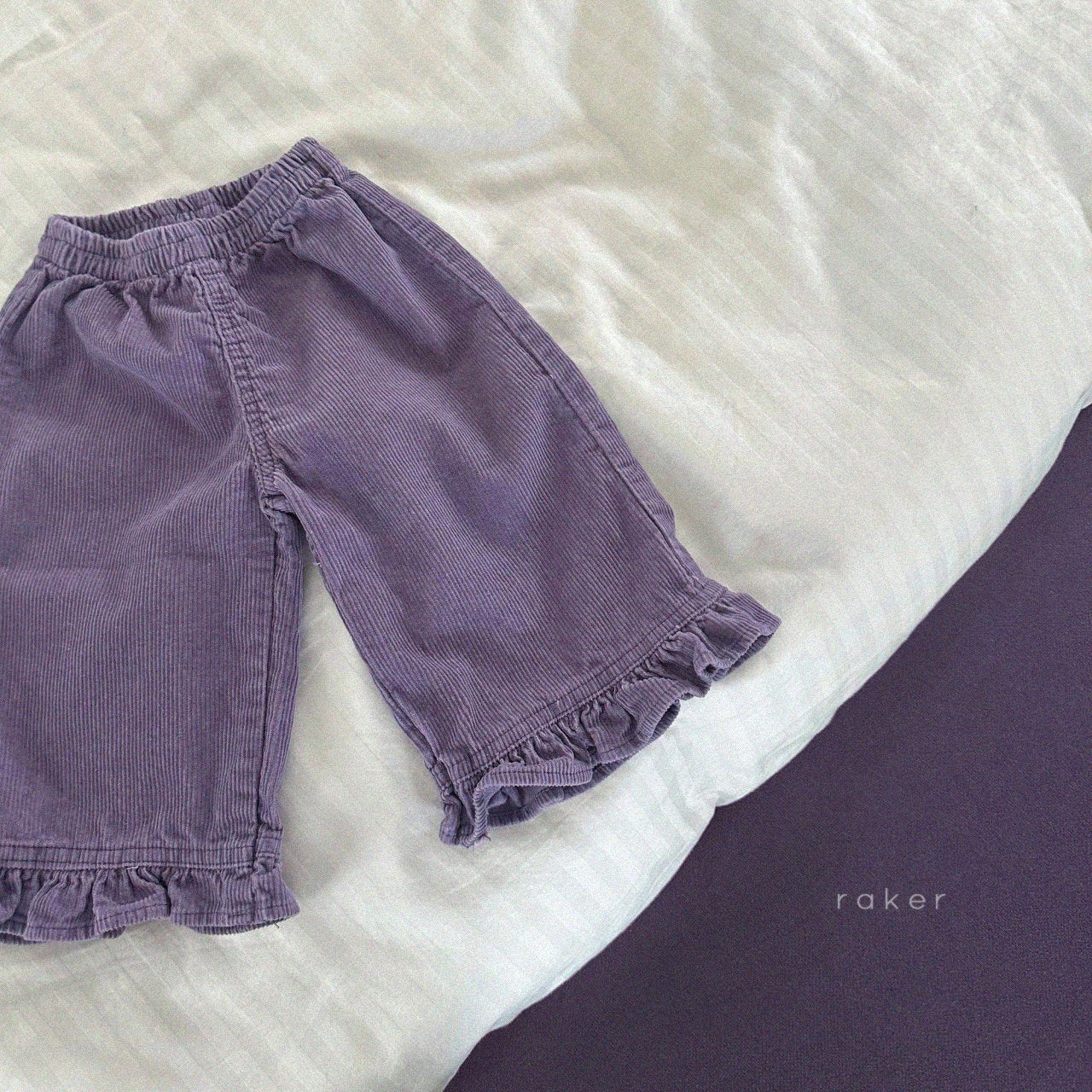[PRE-ORDER] Lovely Corduroy Frill Pants