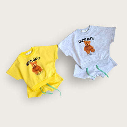 [PRE-ORDER] Good Day Bear Top Bottom Set