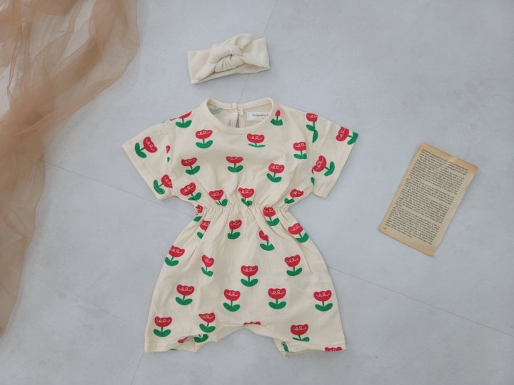 [PRE-ORDER] Tulip Body Suit + Hair Band Set