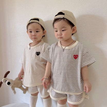 [PRE-ORDER] Simple Heart Top Bottom Set
