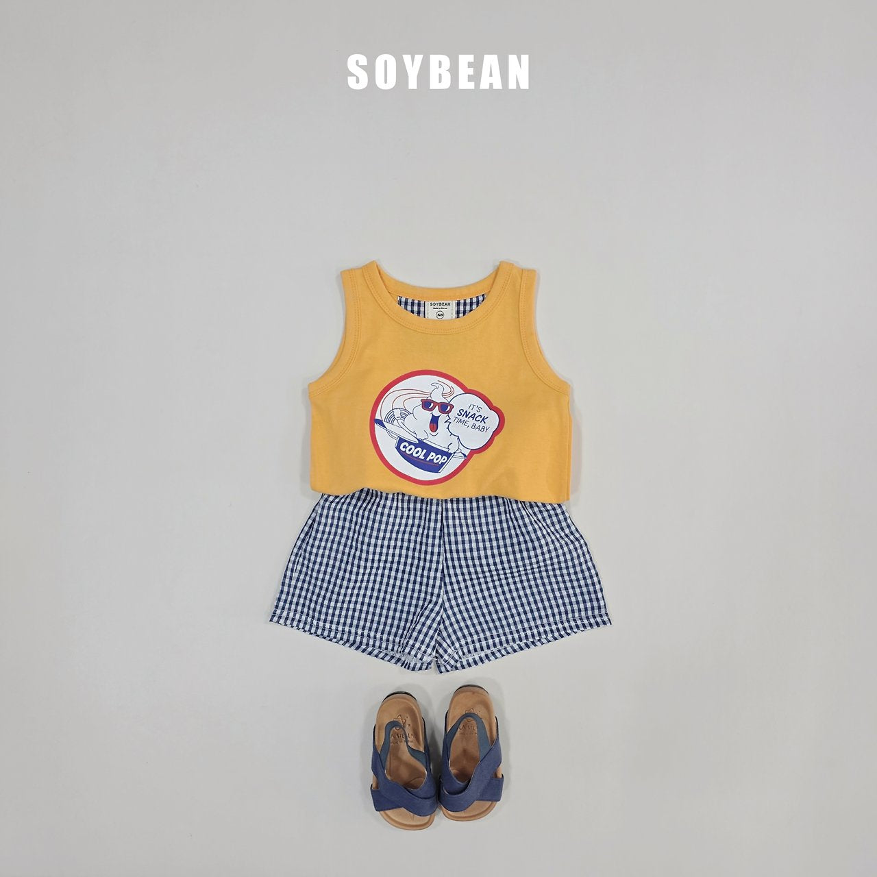 [PRE-ORDER] Cool Pop Check Top Bottom Set