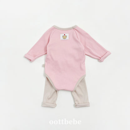 [PRE-ORDER] Pudding Modal Body Suit + Leggings Set