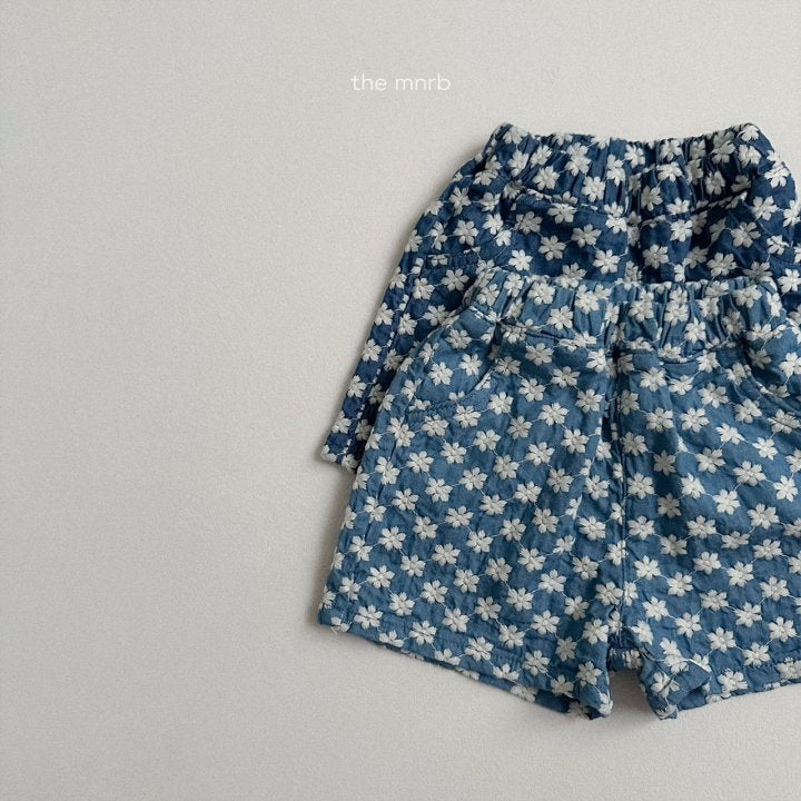 [PRE-ORDER] Flower Denim Shorts