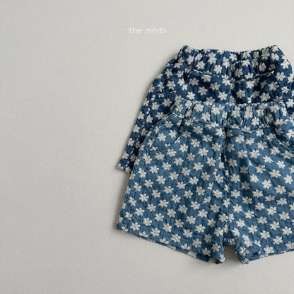 [PRE-ORDER] Flower Denim Shorts