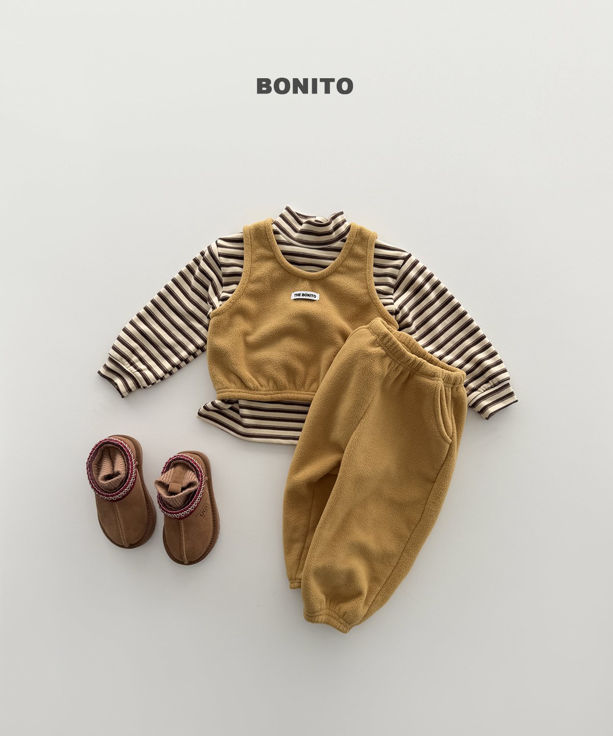 [PRE-ORDER] Biscuit Vest Bottom Set