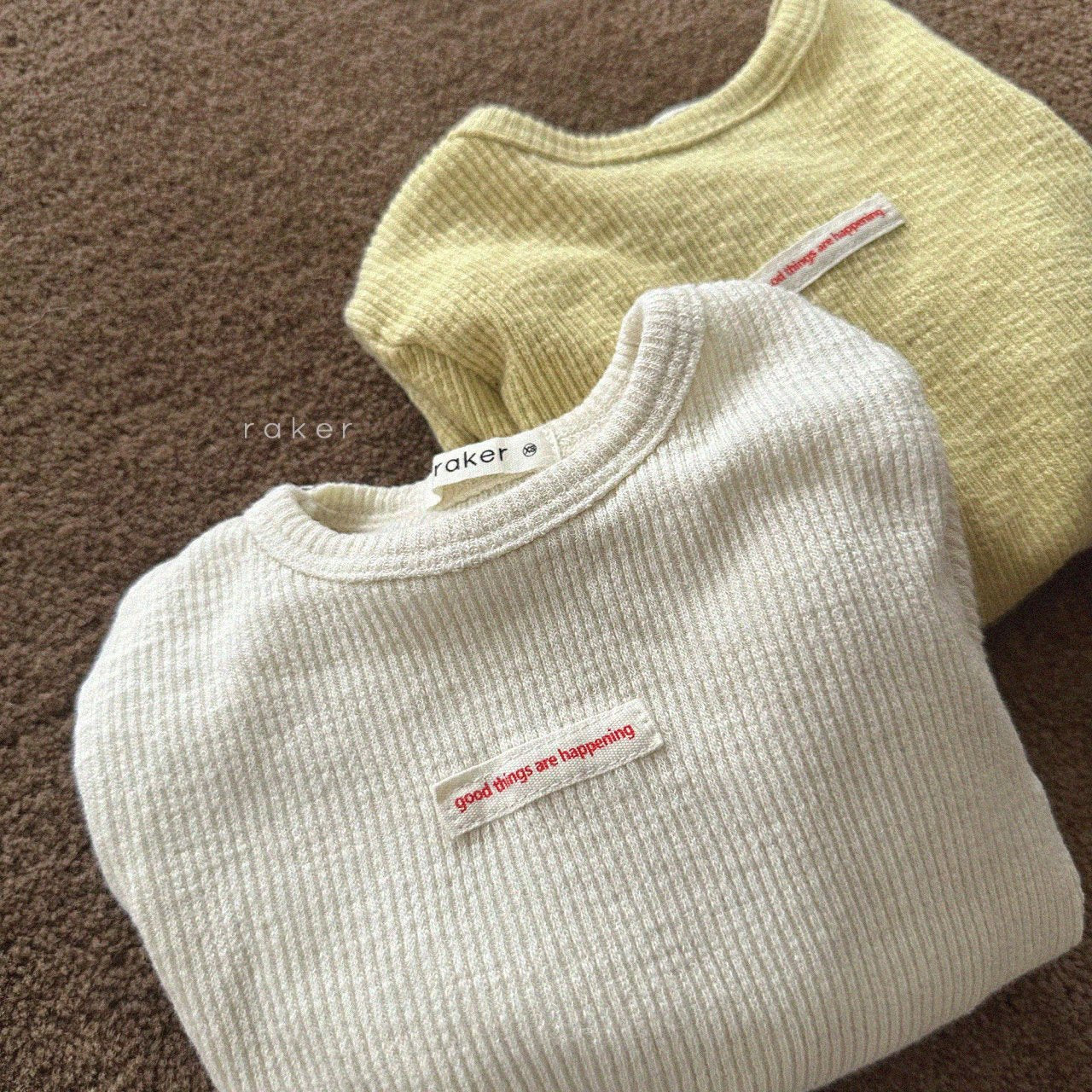 [PRE-ORDER] Mong Slub Ribbed T-Shirts