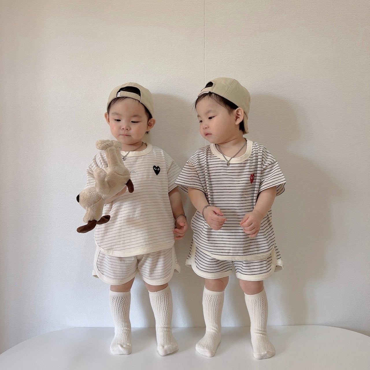 [PRE-ORDER] Simple Heart Top Bottom Set
