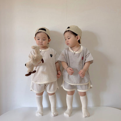 [PRE-ORDER] Simple Heart Top Bottom Set