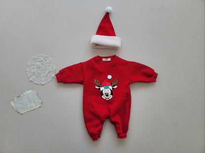 [PRE-ORDER] Rudolf Body Suit + Santa Hat Set