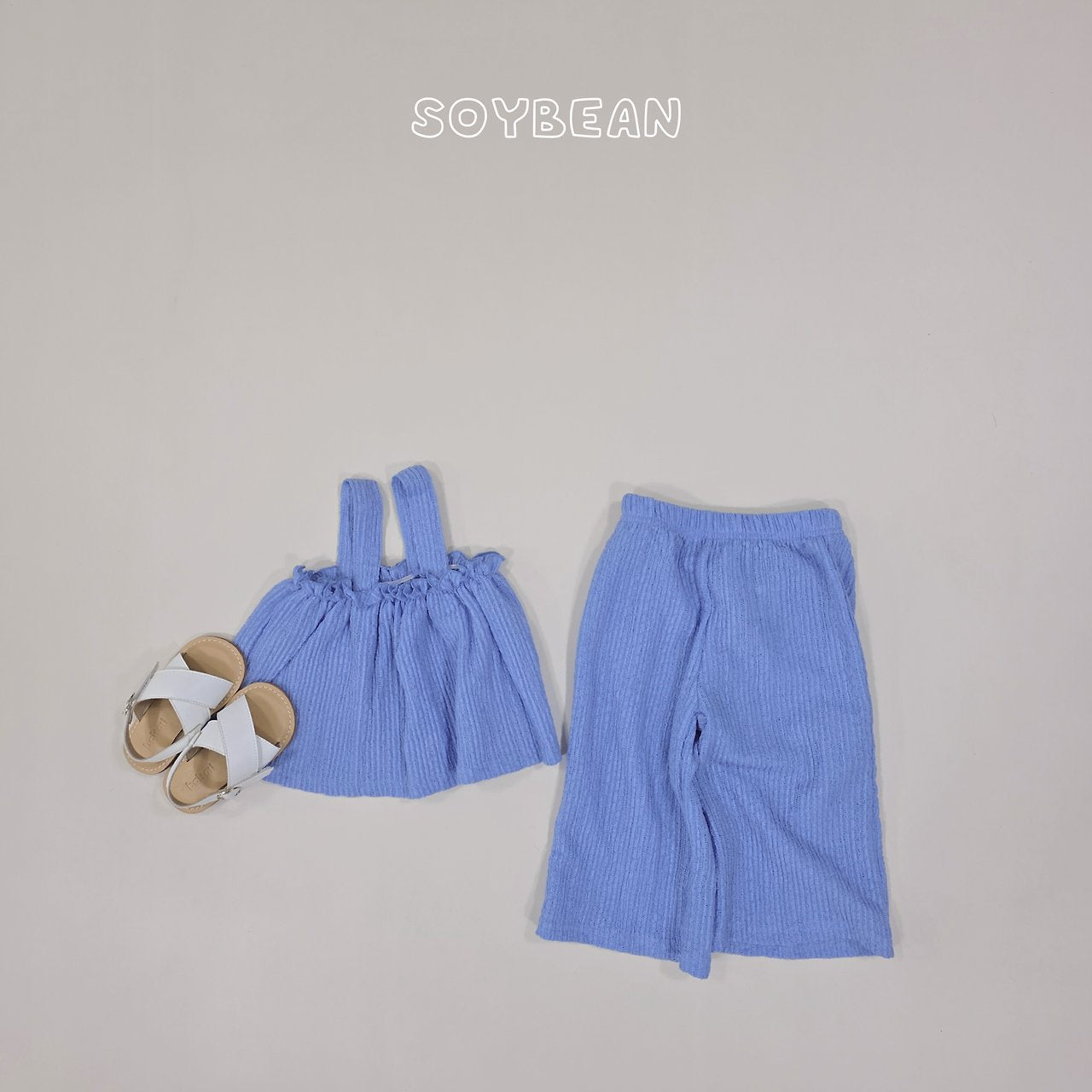 [PRE-ORDER] Frill Top Wide Bottom Set