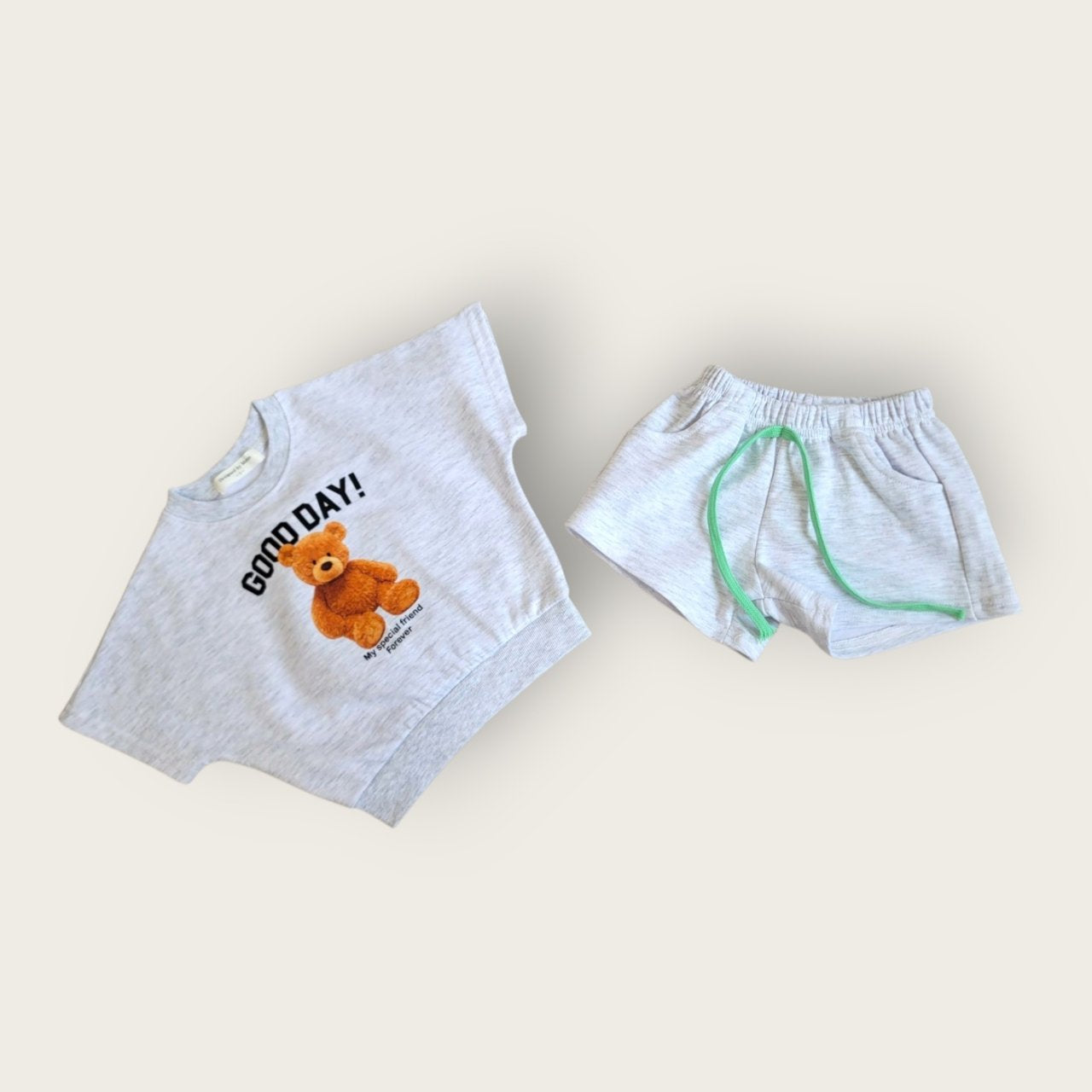 [PRE-ORDER] Good Day Bear Top Bottom Set