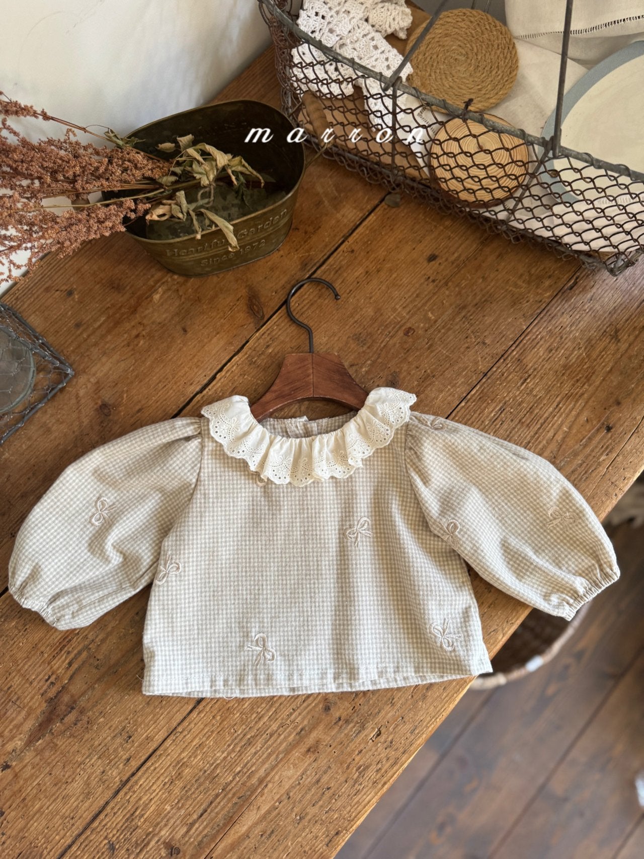 [PRE-ORDER] Shu Shu Baby Blouse