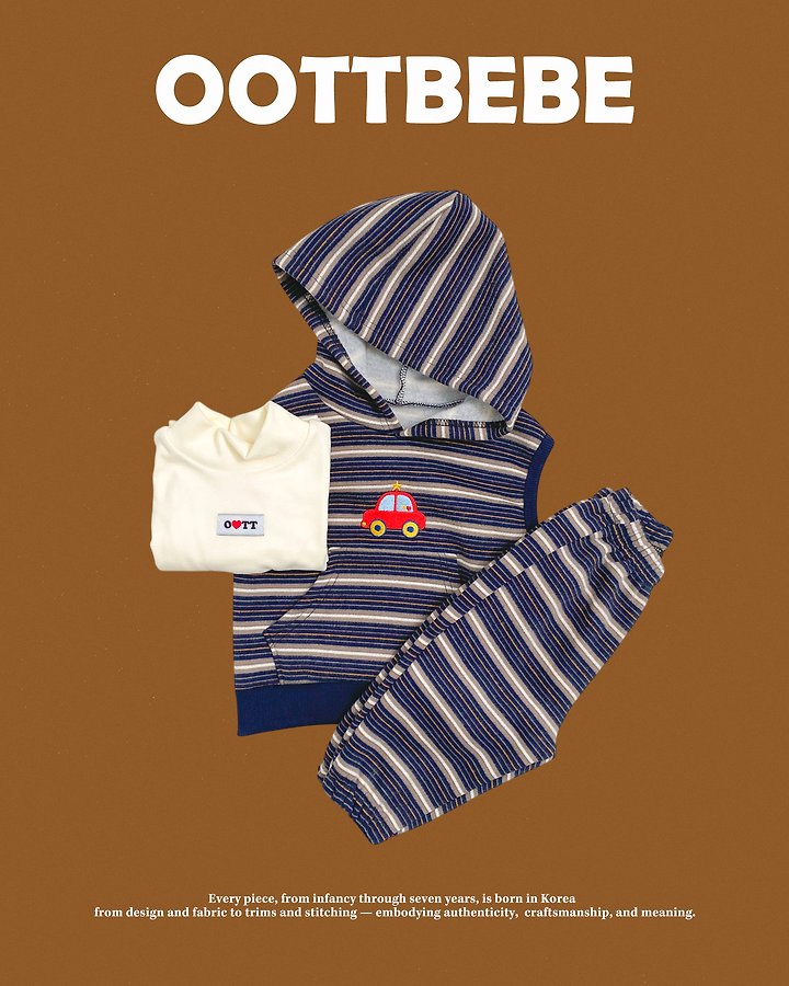 [PRE-ORDER] Little Car Vest Bottom Set