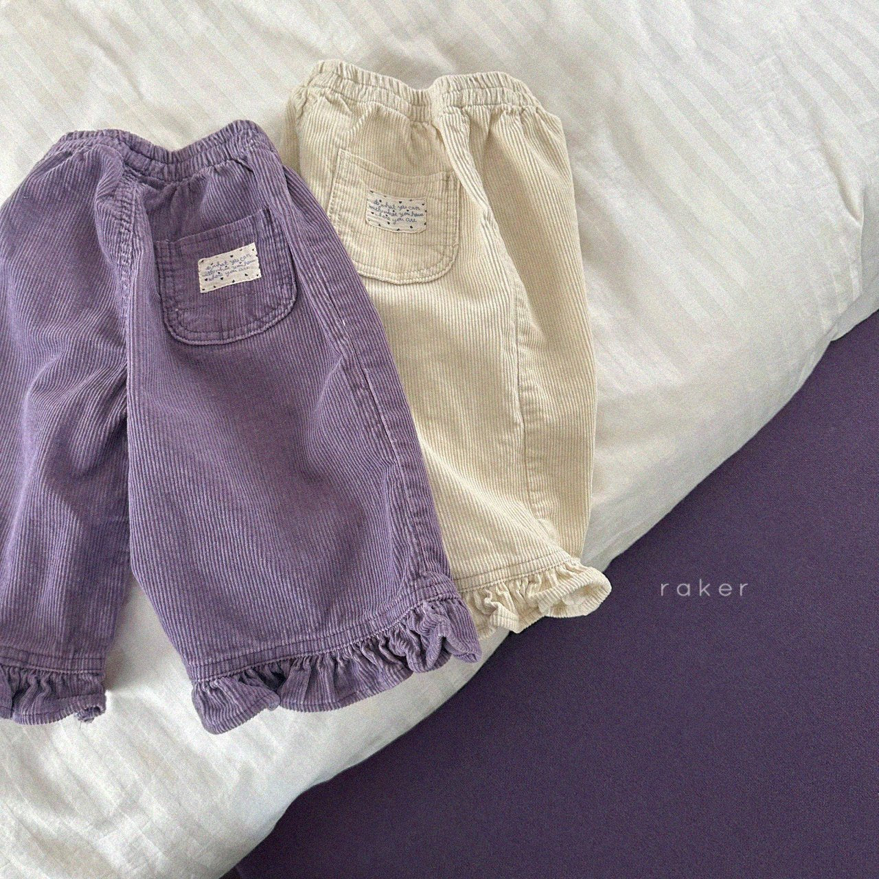 [PRE-ORDER] Lovely Corduroy Frill Pants
