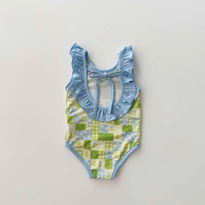 [PRE-ORDER] Garden Frill Swim Suit