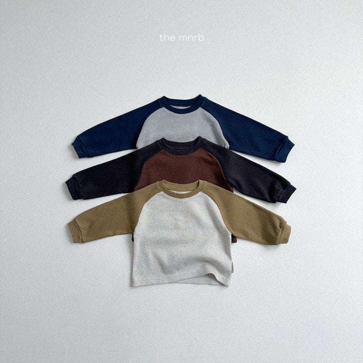 [PRE-ORDER] Waffle Raglan Sweatshirts