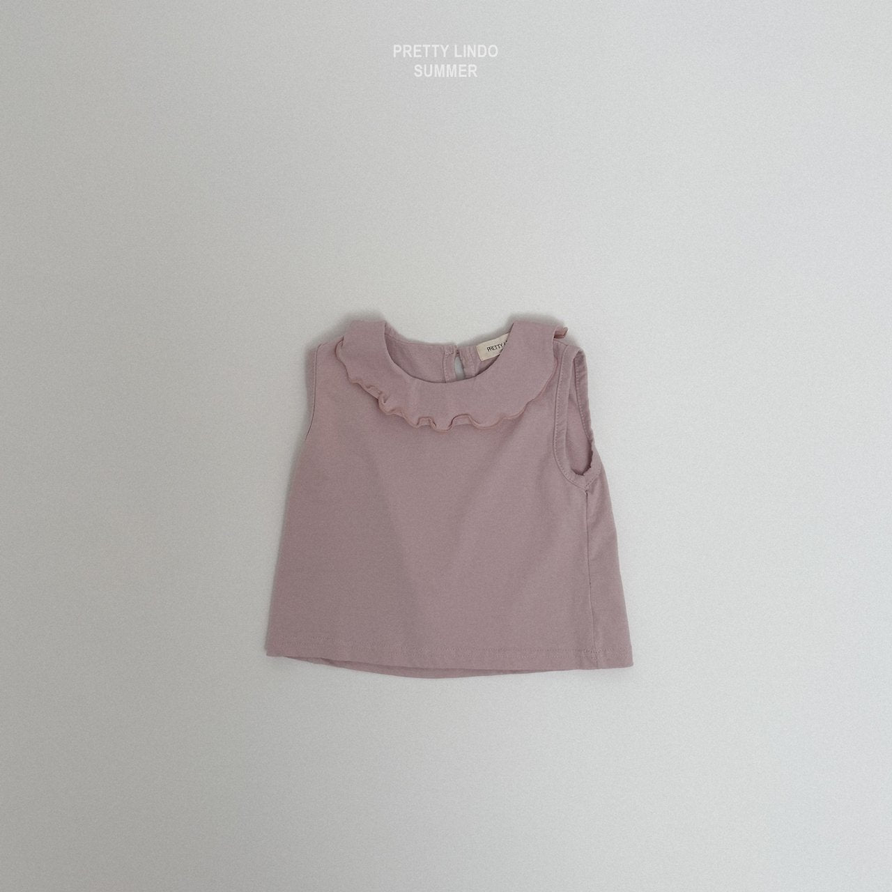 [PRE-ORDER] Frill Sleeveless T-Shirts