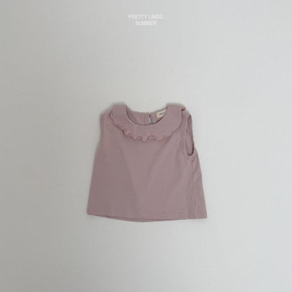 [PRE-ORDER] Frill Sleeveless T-Shirts