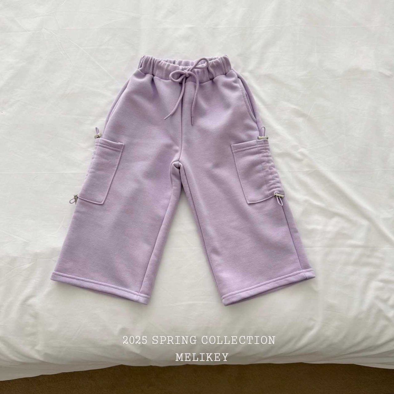 Cargo Ribbon Pants [Lavender/JM(8-9yr)]