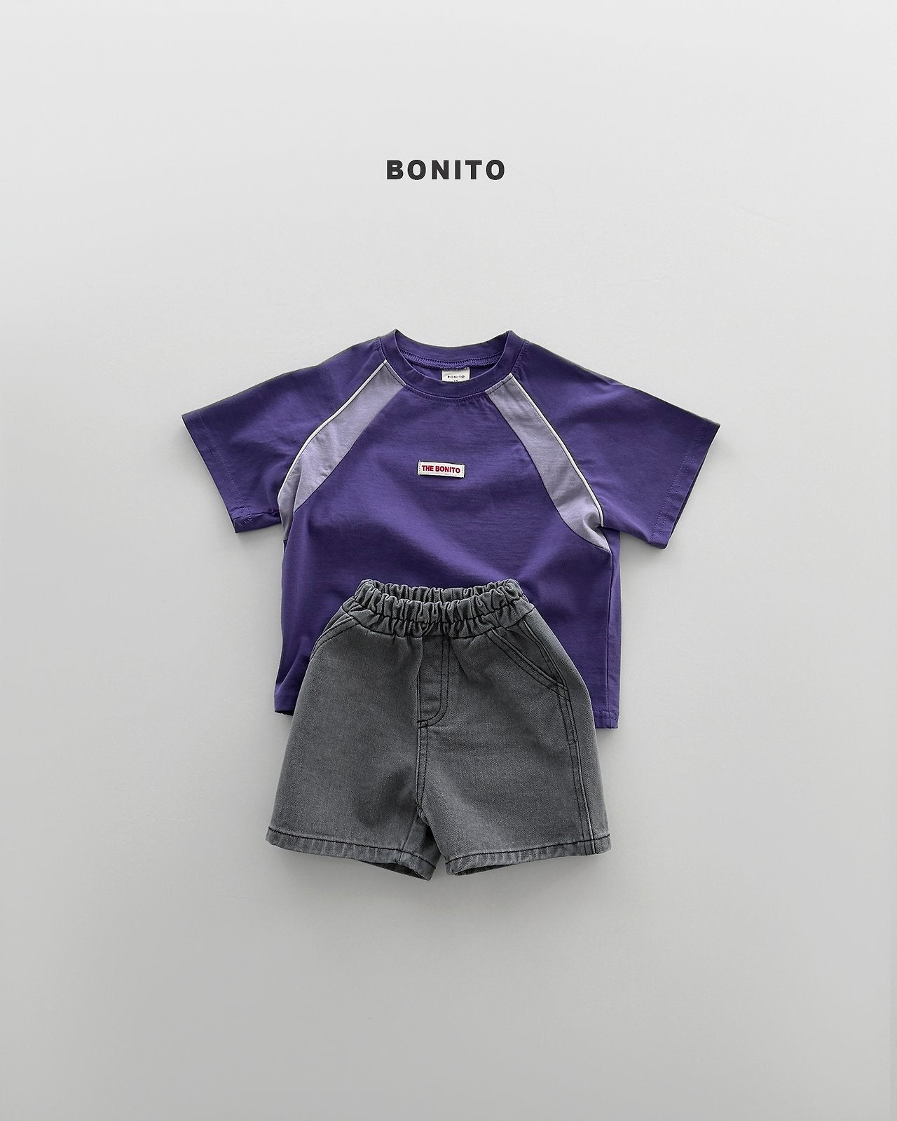 [PRE-ORDER] Raglan Side Color Block T-Shirts
