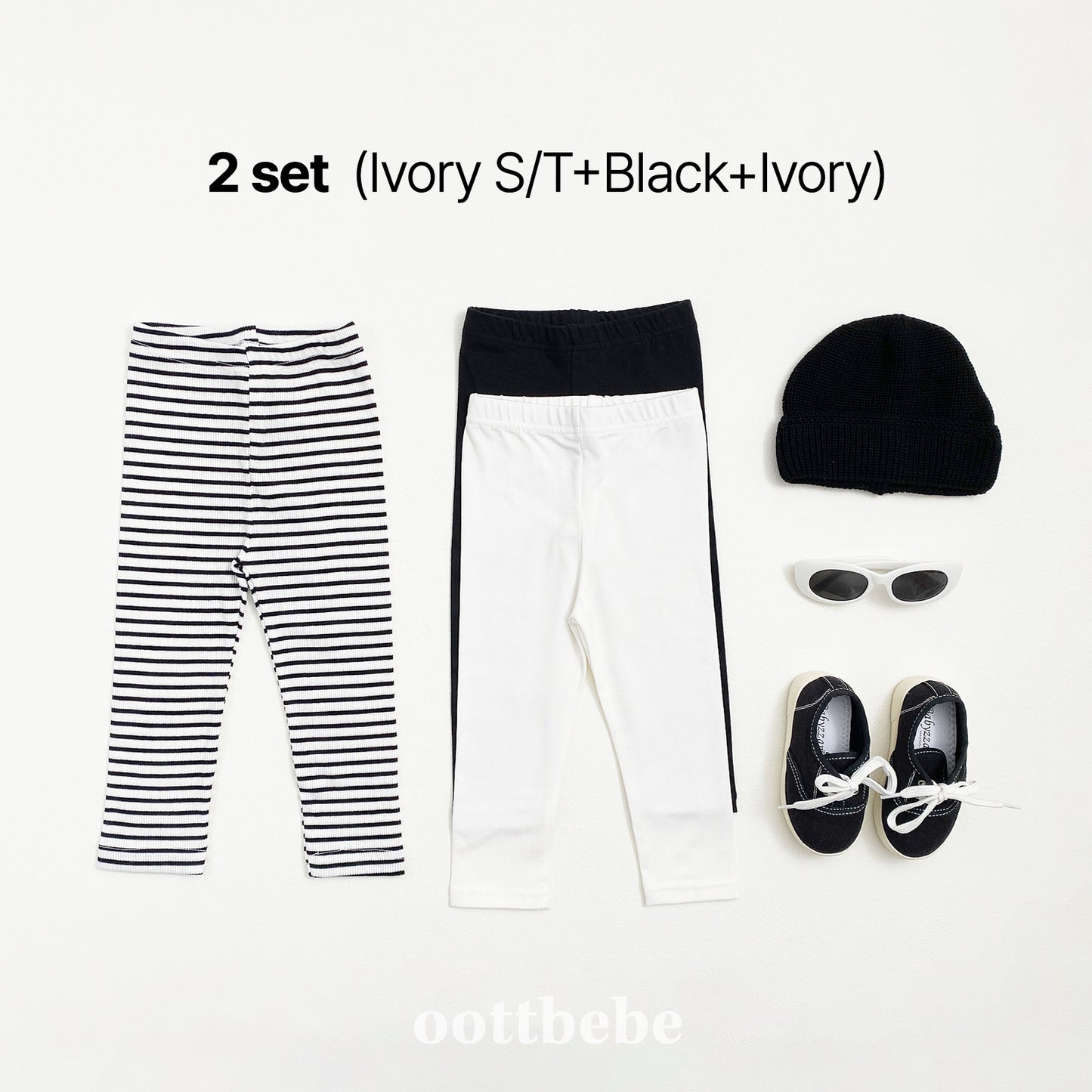 [PRE-ORDER] Simple 1+1+1 Leggings Set