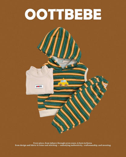[PRE-ORDER] Little Car Vest Bottom Set