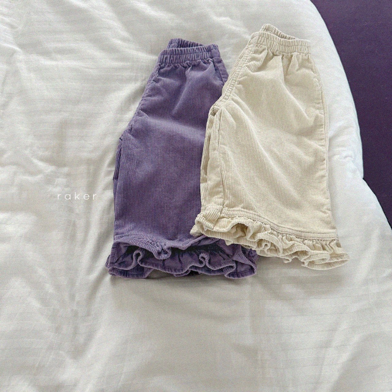 [PRE-ORDER] Lovely Corduroy Frill Pants