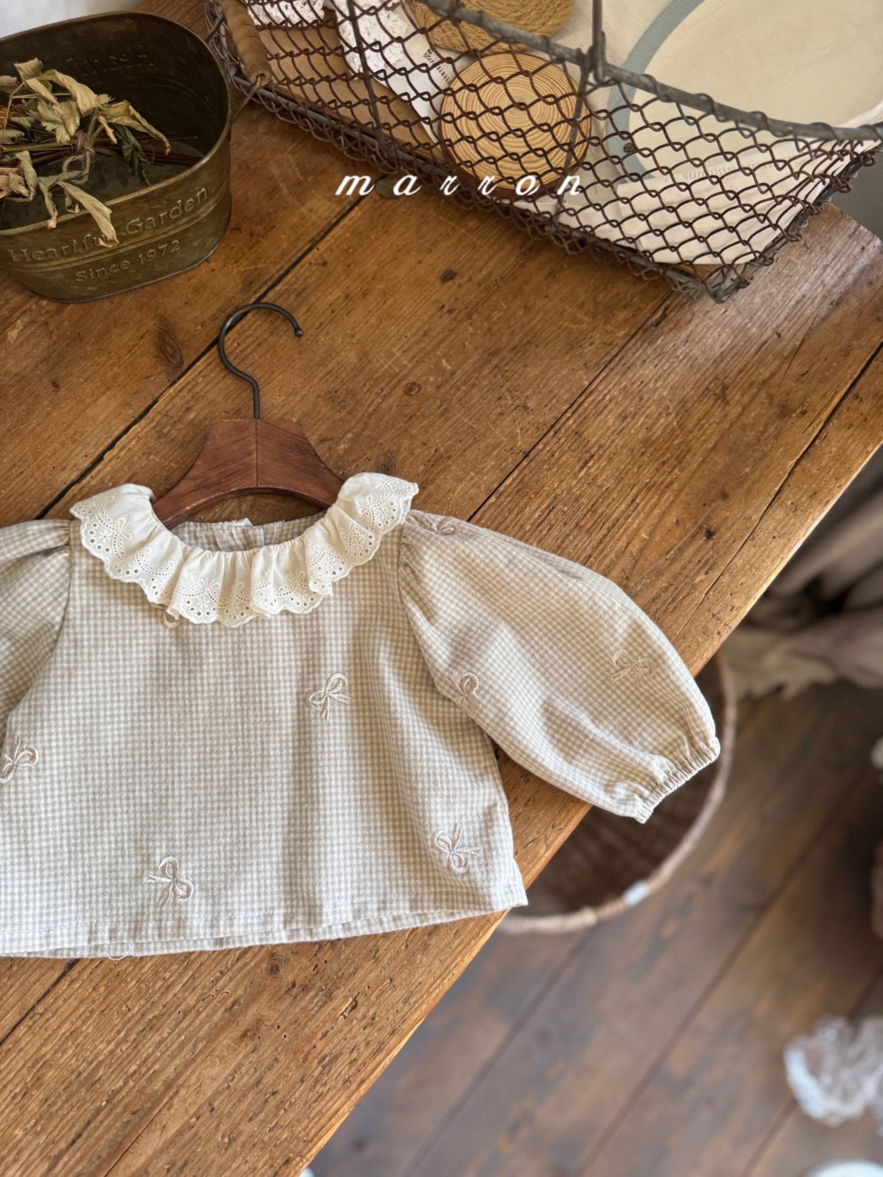 [PRE-ORDER] Shu Shu Baby Blouse
