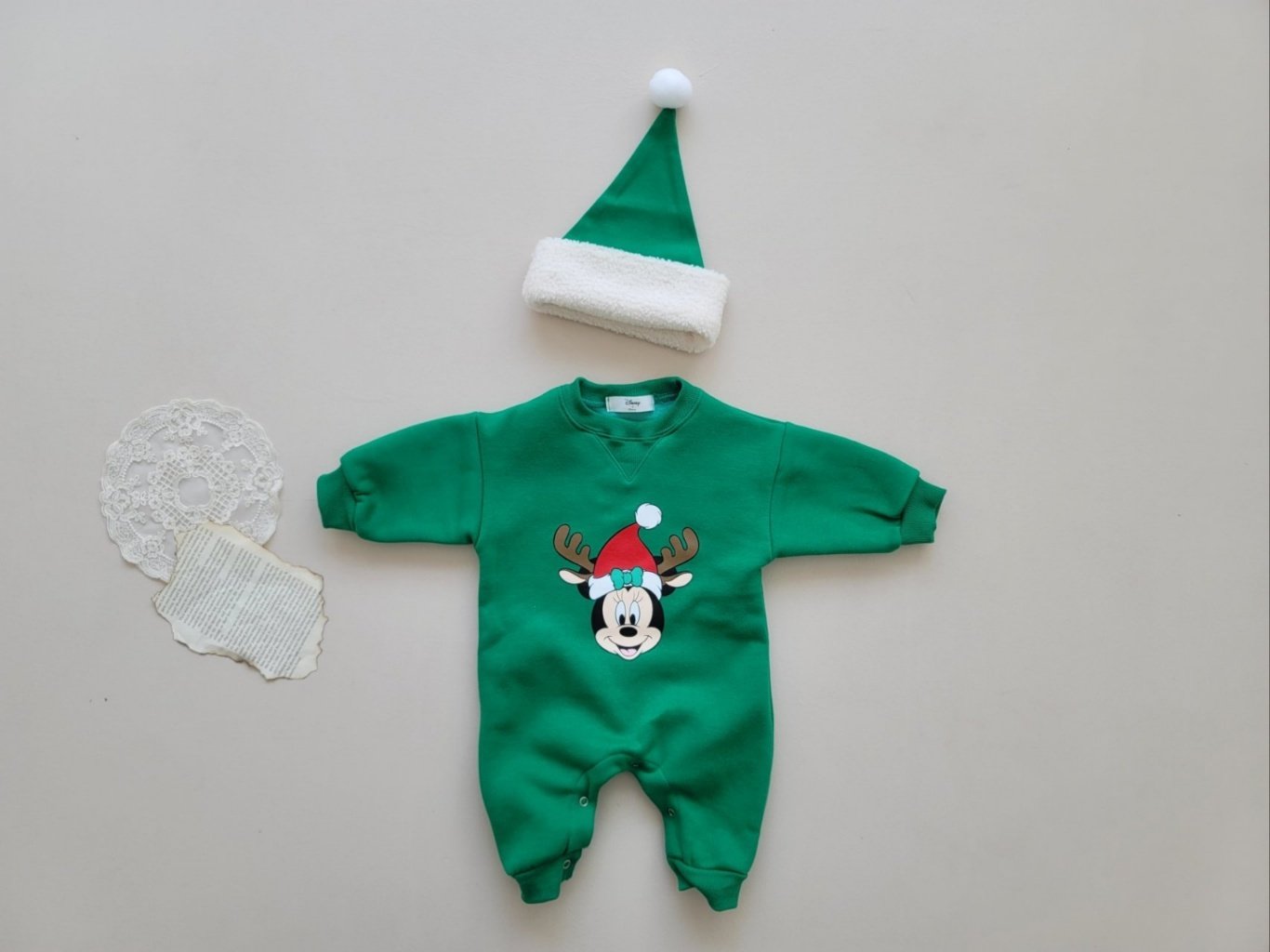 [PRE-ORDER] Rudolf Body Suit + Santa Hat Set