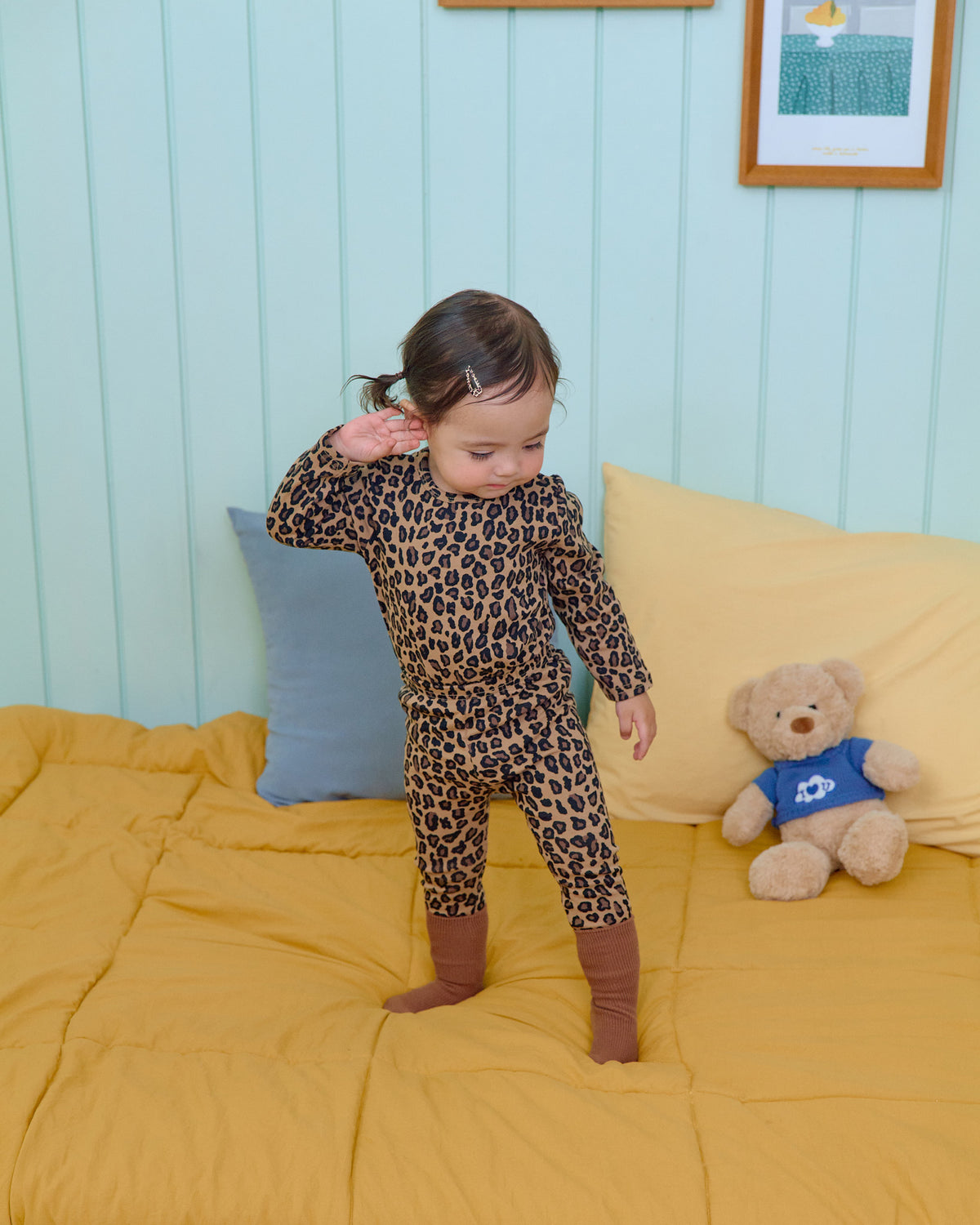 [PRE-ORDER] Little Leopard Home Wear Set