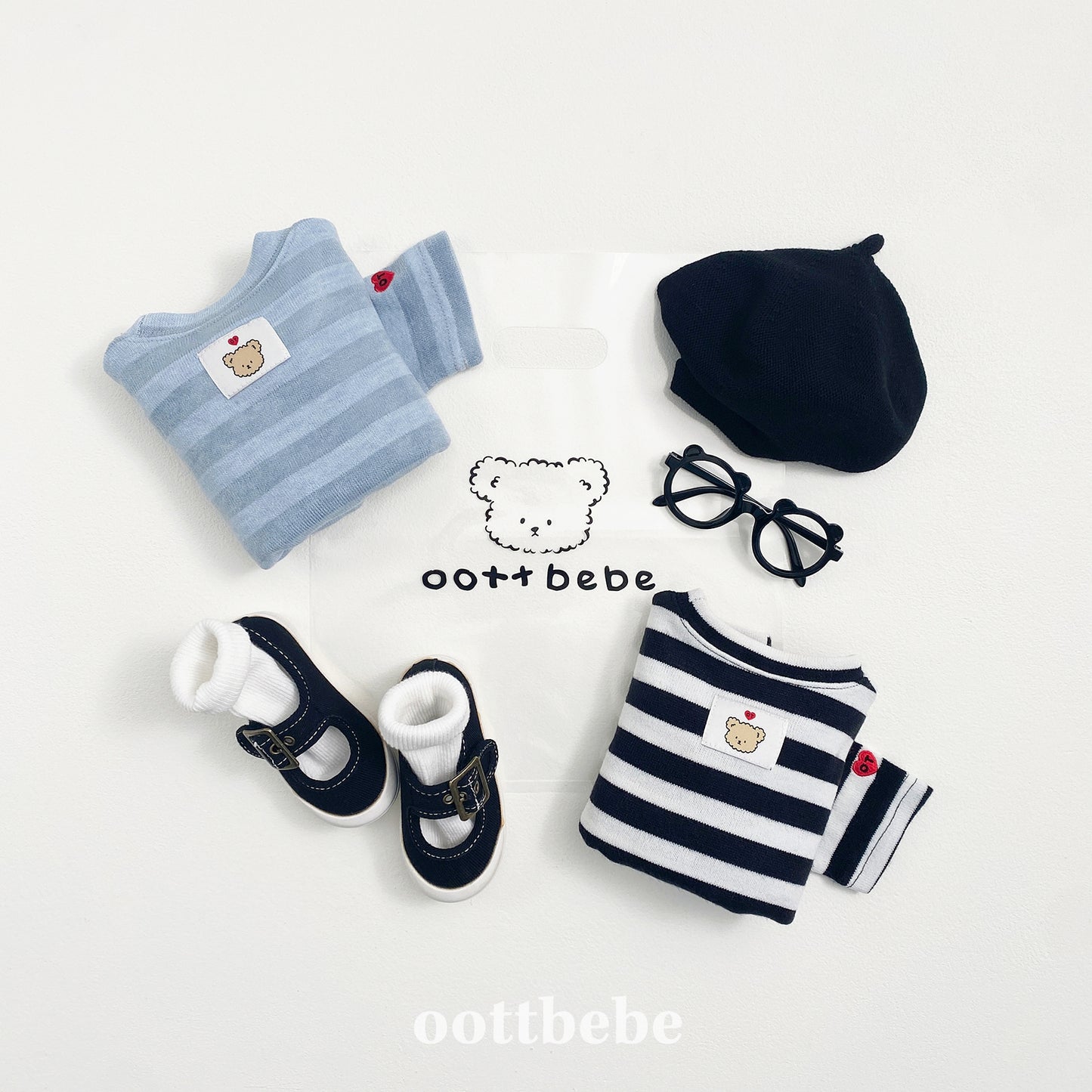 [PRE-ORDER] Mix Stripe Body Suit