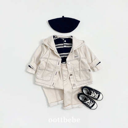 [PRE-ORDER] Hoodie Denim Jacket