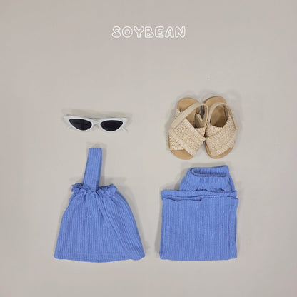 [PRE-ORDER] Frill Top Wide Bottom Set